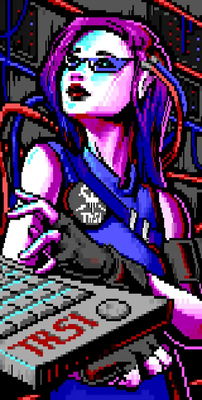 image of the ANSI graphic Decker 9 by Spotter & H9