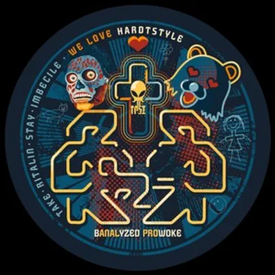 image of the Sticker graphic Hardtstylers Sticker